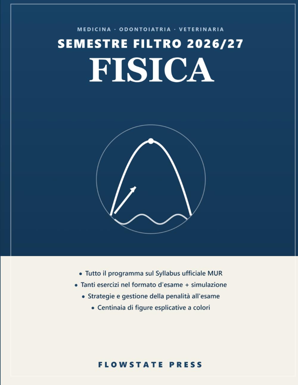 Fisica 2026/27 — Manuale Semestre Filtro Medicina, Odontoiatria e Veterinaria: Manuale completo sul Syllabus ufficiale MUR: teoria al livello d'esame, ... reale (Semestre Filtro Medicina 2026/27)