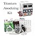 Precision Titanium Anodizing Kit for Jewelry - Titanium Anodizer Machine - Titanium Anodizing Power Supply Full Digital Voltage (DC 0-1A/0-120V)