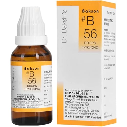 Bakson Thyrotoxic Drops - 30ml 30 ml