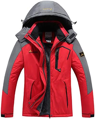 Men's Waterproof Winter Ski Jacket for Outdoor Use Windproof Hiking Jacket Breathable Snow Sportswear
