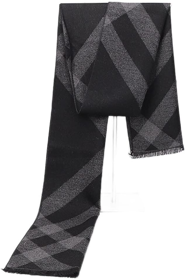 HBJWOV Men's Rectangle Scarf Daily Wear As Per Picture Scarf Lattice, Fashion Formal Soft Scarves for Men