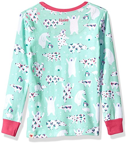 Image of Hatley Girls' Organic Cotton Long Sleeve Printed Pajama Sets