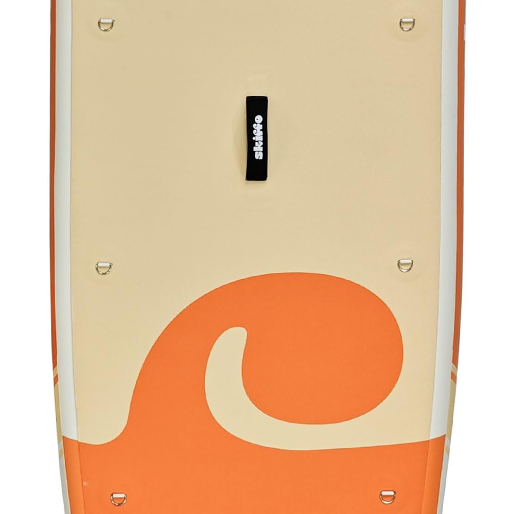 Skiffo Rivage 11' – Sup Gonflable 2-en-1 Kayak Complet - 335x86x15cm - Max 160 kg - Stable & Polyvalent - Design Unique
