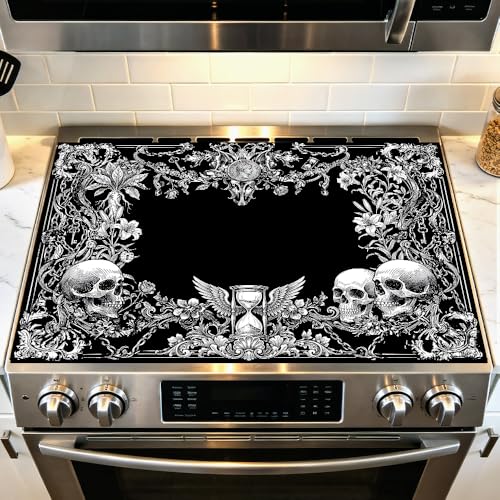 Image of Halloween Stove Top Cover for Electric Stove, 28.4 x 20.5 in