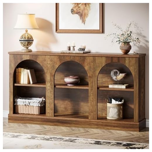 Tribesigns 63-Inch Farmhouse Console Table