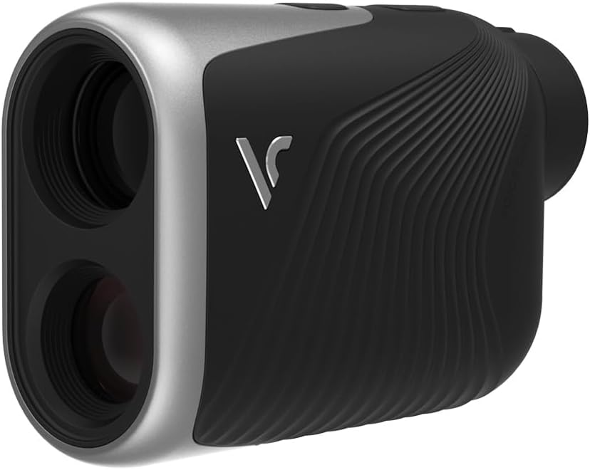 Voice Caddie L6 Golf Laser Rangefinder with Slope On/Off Measurement Color OLED | 0.1 Seconds Spot Measure | Flagpole Locking Vibration Function | Continuous Scan Mode | 6X Magnification | 1,000 Yards