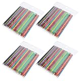 LOORGVEL 400 Stück Holzstabschalte Doppelseitige Stöcke Professionelle Nagelwerkzeuge Holzstöcke...