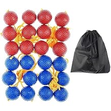 12 Pack Ladder Balls Ladder Toss Balls Replacement with Storage Bag for Toss Match