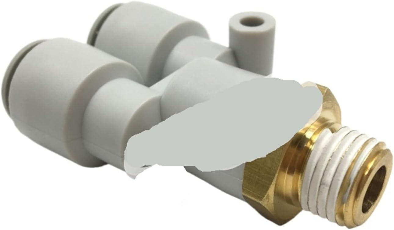 1pcs KQ2U04 KQ2U06 KQ2U08 KQ2U10 KQ2U12 KQ2U16-00A-00-06-08-10-02S Hose plastic connector air KQ2 series(KQ2U10-02S)