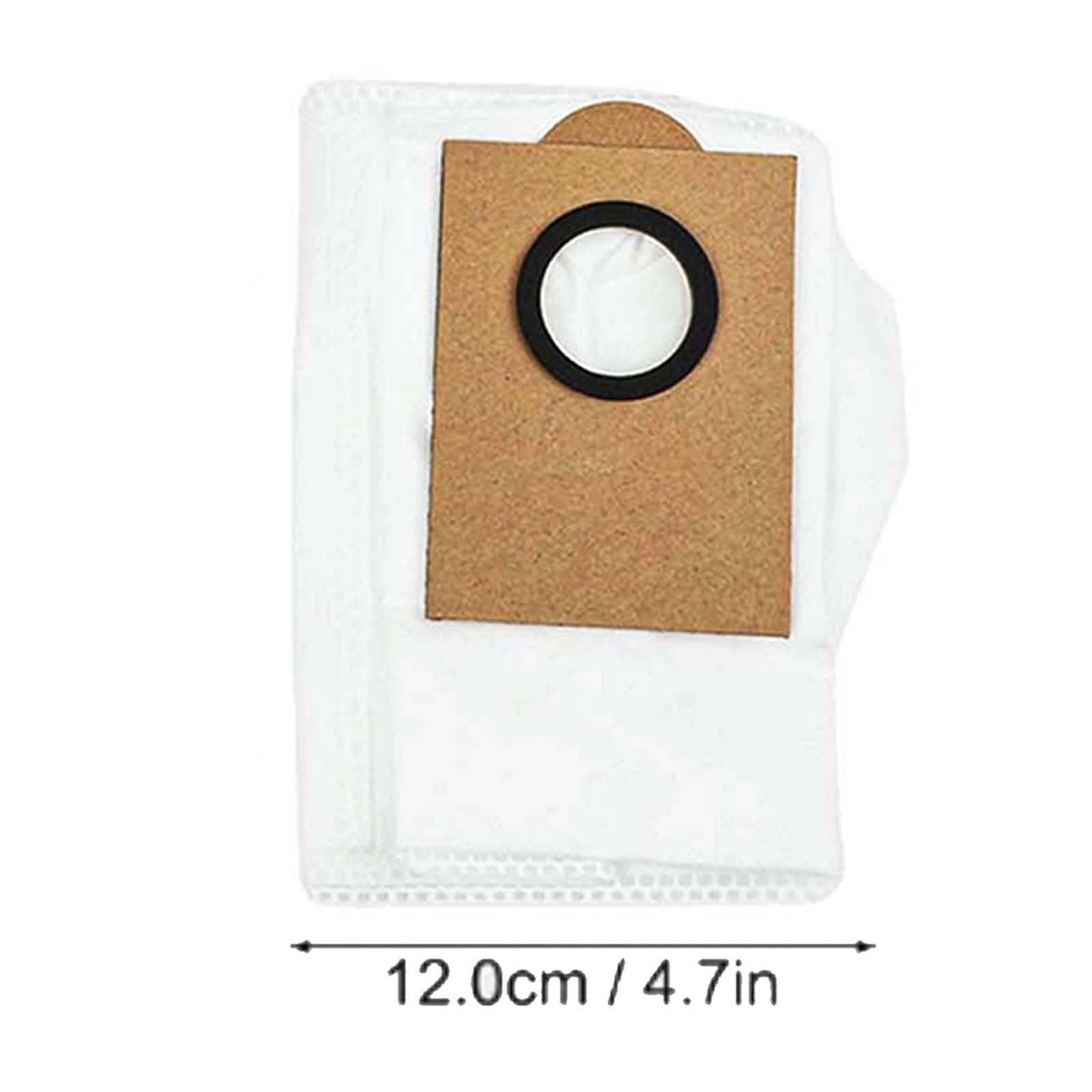 FABULETTA Lot de 4/10/20 sacs de rechange jetables de grande capacité pour robot aspirateur Lefant M3 Max - Accessoires de nettoyage
