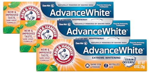 Arm & Hammer Advance White Extreme Whitening with Stain Defense, Fresh Mint