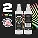 Impresa Record Cleaner Spray Refill - 2 x 8 Fl Oz Removes Dust & Static with Vinyl Cleaning Fluid - Enhances Audio Clarity with Vinyl Record Cleaner Spray