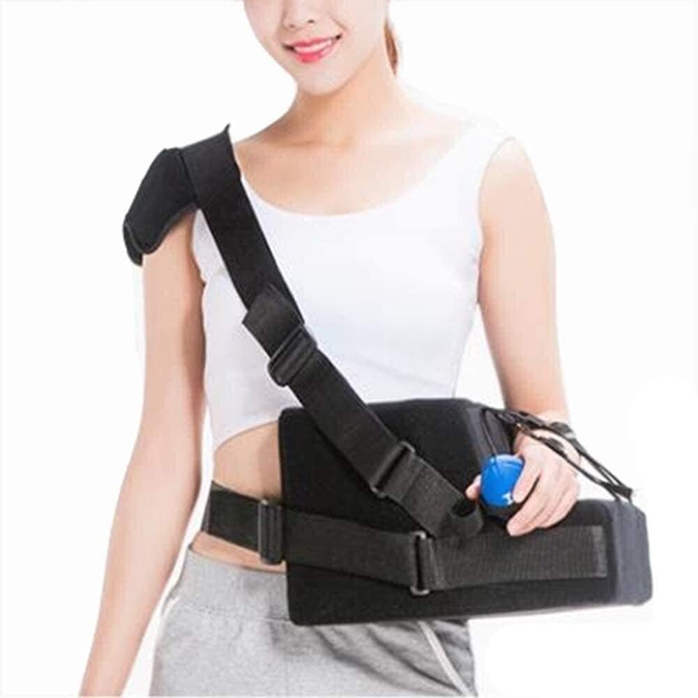 Adjustable Arm Supports,Shoulder Immobilizer Sling Elbow Braces with Abduction Pillow for After Surgery, Broken Arm Injury Support
