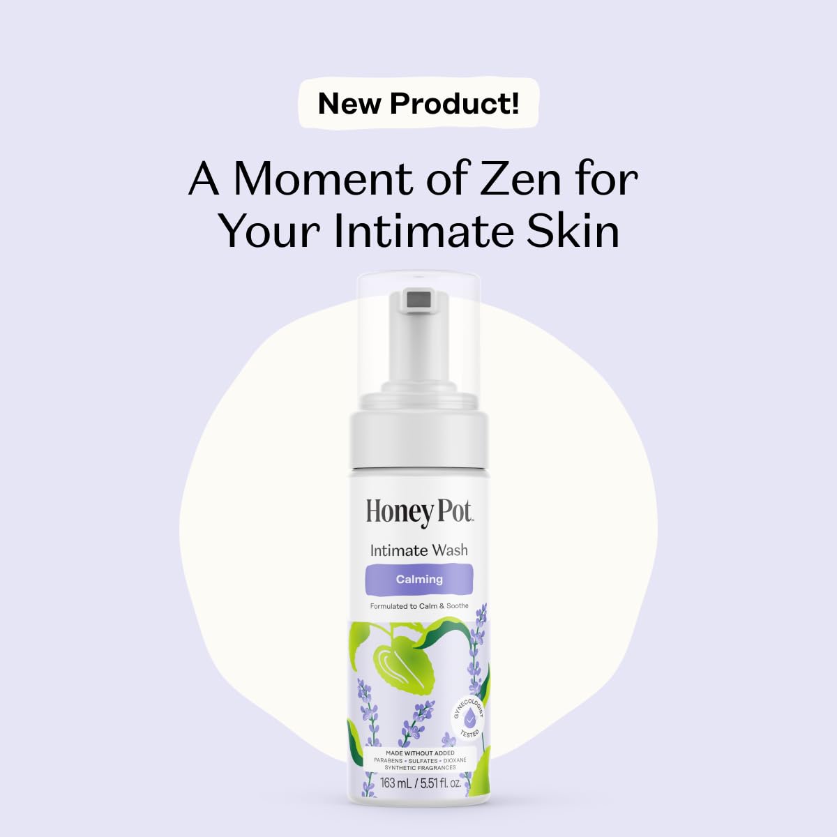 Honey Pot - Feminine Wash - Herbal Infused – Non Cooling - Sensitive Skin Types - PH Balanced Plant Based Hygiene Products - Calming - 5.51 Fluid Oz