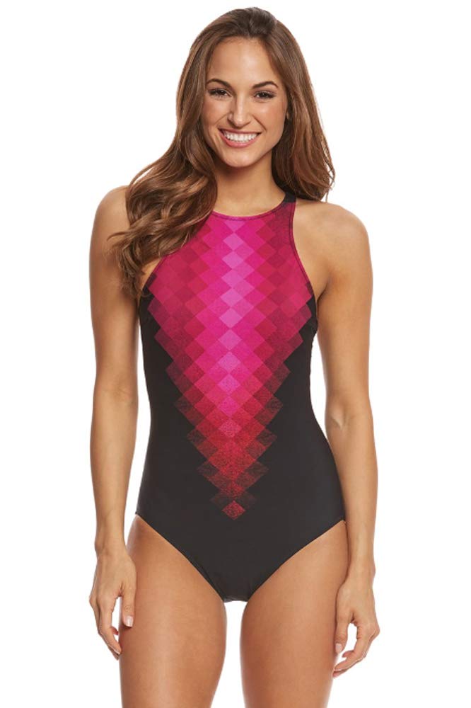 Profile Sport By Gottex Techno High Neck One Piece S772-L041-019