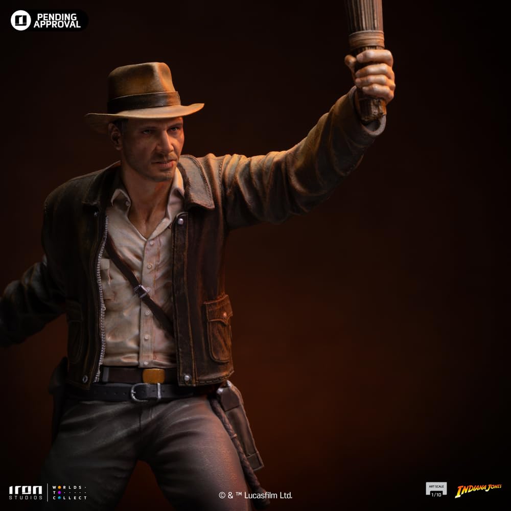 Iron Studios Indiana Jones - Indiana Jones - Scala artistica 1/10 Polystone Multicolore 25,4 cm