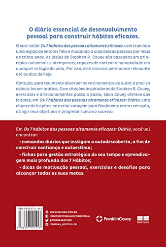 Os 7 hábitos das pessoas altamente eficazes: Diário