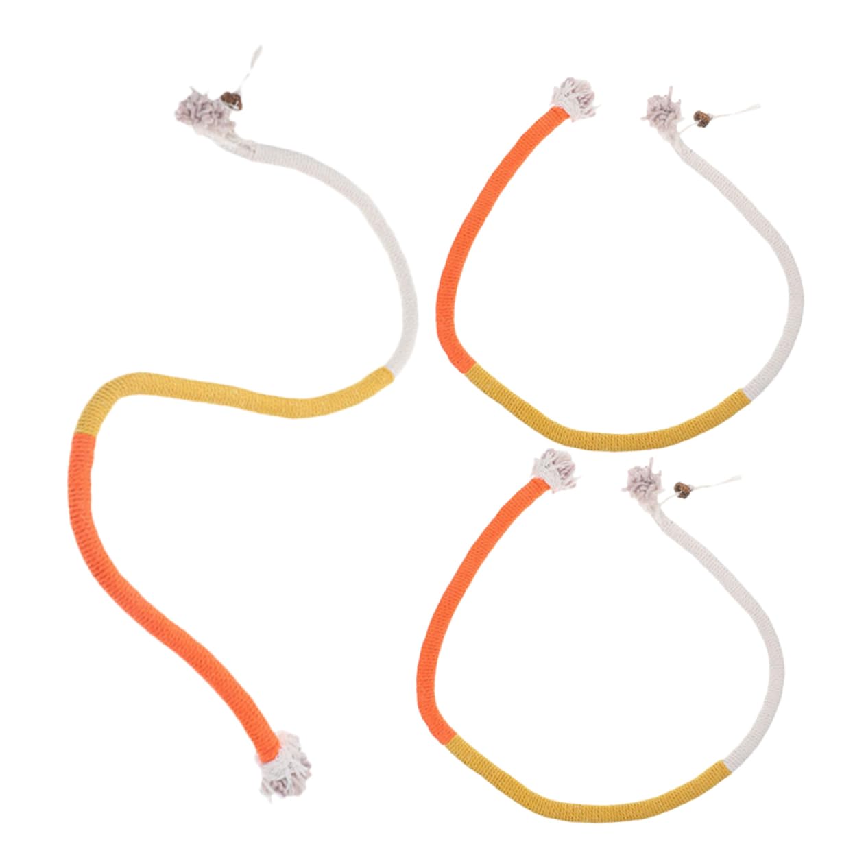 POPETPOP 15 Piezas De Cuerda para Masticar Gatos Cuerda para Masticar Juguetes para Mascotas Juguetes para Gatos Juguetes para Juguetes De Cuerda De Algodón para Juguete