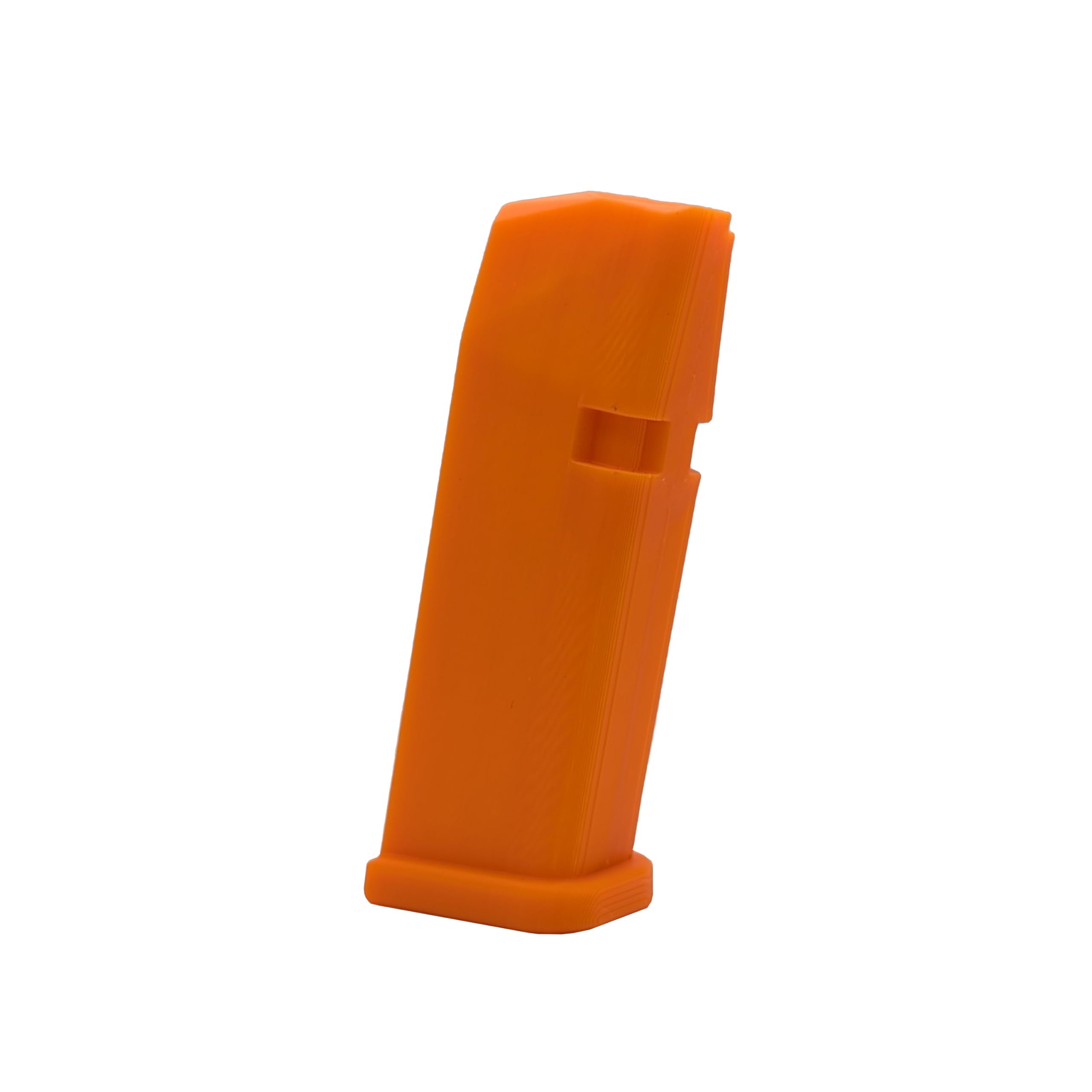 Hammy3DPrints Orange Dry Fire Non-Functional Dummy Magazine Compatible with Glock Handguns (17 Round: G17, G22, G31, G45)