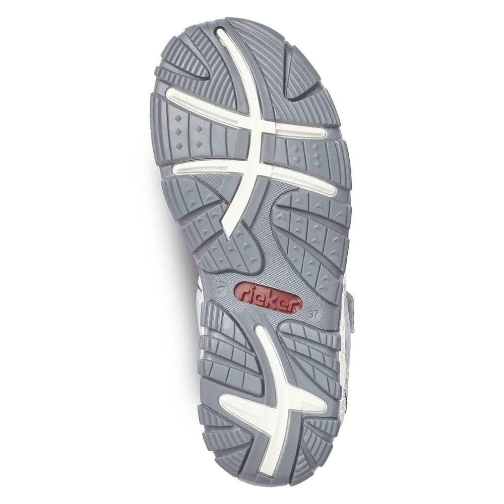 Rieker Damen Klassische Sandalen 68879, Frauen Sandalen