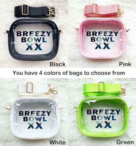 Clear Stadium Bag for Chris Singer Music Brown Concert Merch Clear Crossbody Purse for Breezy Tour Bowl 2025 Outfit2