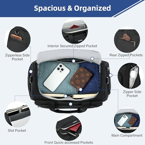 HanTrip Foldable Carry On Duffel Bag