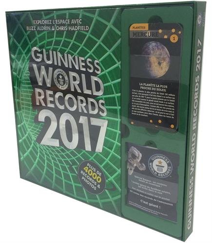 Coffret Guinness World Records 2017: Coffret livre + poster géant + 60 cartes (Loisirs / Sports/ Passions)