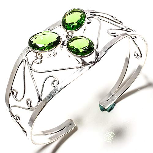 Bracelet jonc péridot vert pour illuminer vos tenues d'été