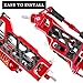 hopsupRC Upgrades Parts for 1/10 Slash VXL 2WD/Slash 2WD,Aluminum Front Rear Suspension A Arms & Caster Block&Steering Blocks&Rear Stub Axle Carriers,Red,(Only for Slash)