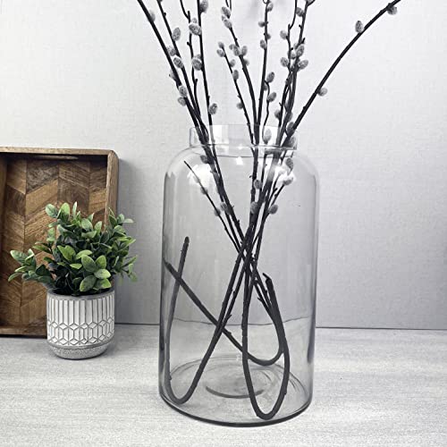 Magnitudo Medium Glass Vase, Clear, 31cm - Image 2