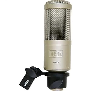 HEIL PR-40 DYN STUDIO MIC LGE.DIAM CHAMPAGNE