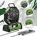 OUWANCH Ventilador de Camping 20000mAh con Luz LED Imagen de OUWANCH Ventilador de Camping 20000mAh con Luz LED