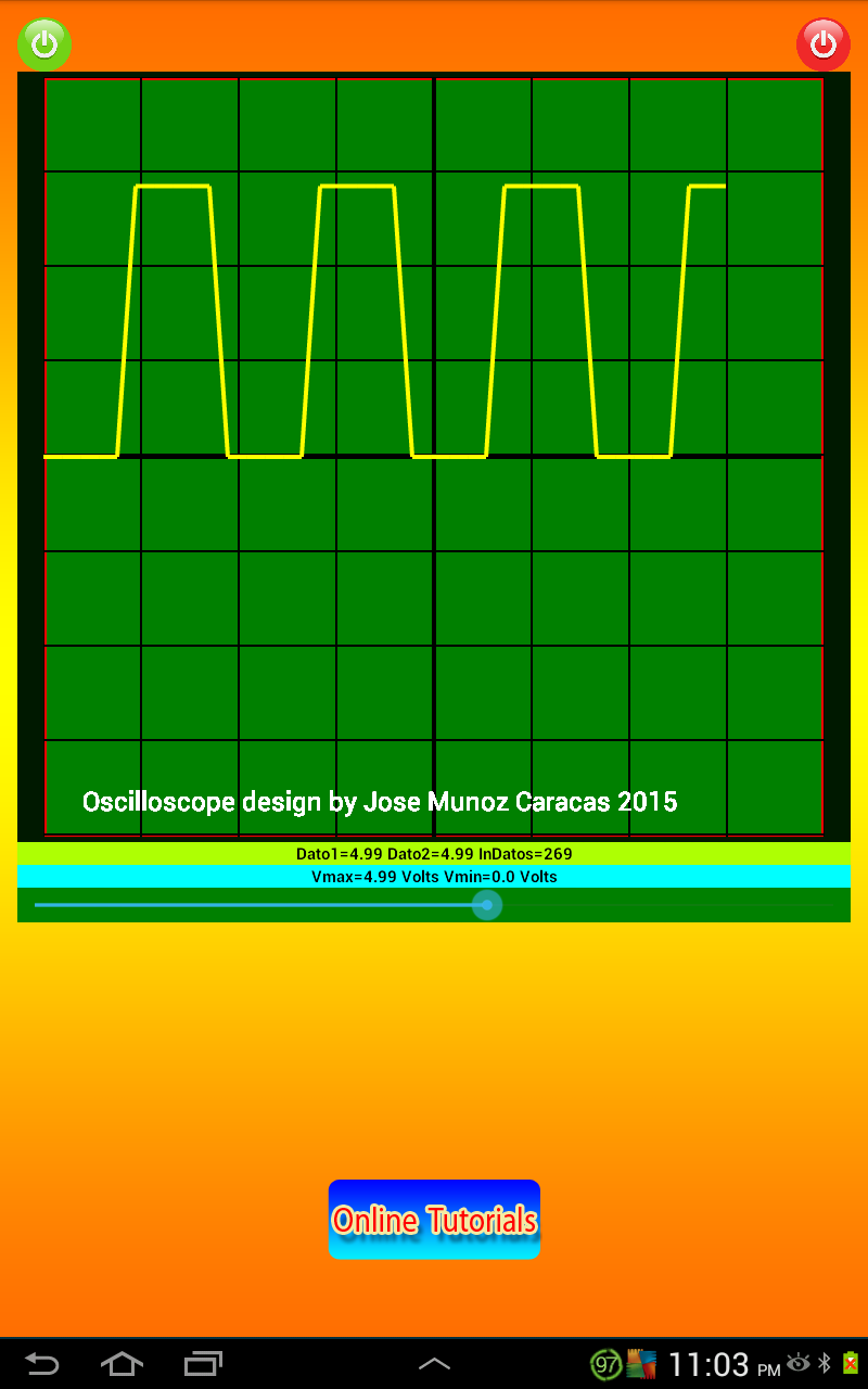 Bluetooth Oscilloscope App on Amazon Appstore
