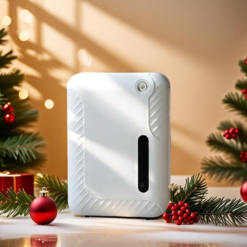 Smart Scent Air Machine for Home, Bluetooth & WiFi Waterless Essential Oil Diffuser with Cold Air Tech 250ML, 2000 sq. ft Coverage Scent Diffuser for Large Room, Office, Spa, White