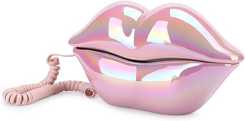 Miniatura 7 de Teléfono de labios sexy con cable, teléfonos fijos de boca de trabajo real, teléfono de labios con cable para decoraciónhogaroficinadecoración de