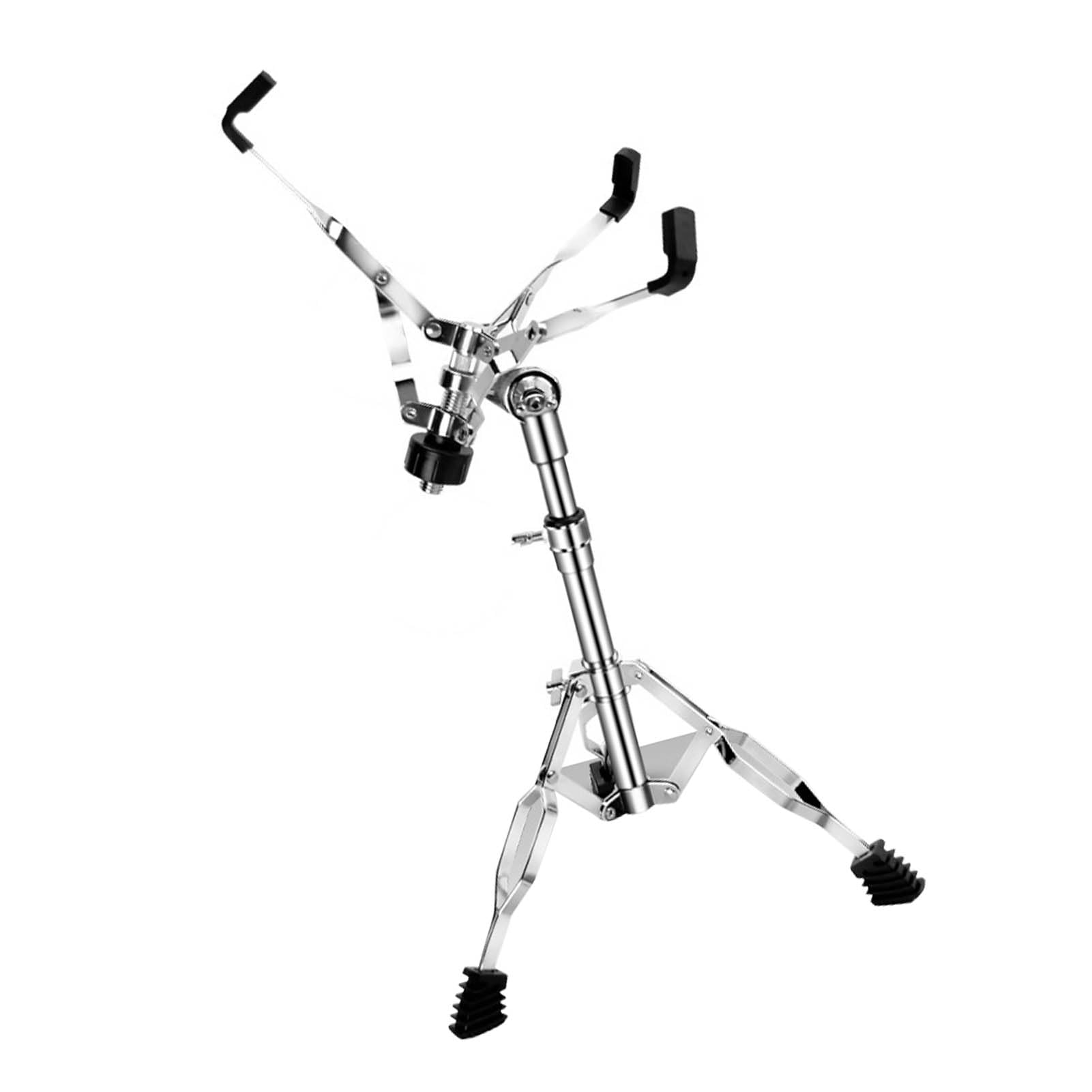Wisecoco Snare-Drum-Ständer, Drum-Übungs-Pad-Ständer, Universeller Verstellbarer Übungs-Pad-Halter aus Kohlenstoffstahl Für Die Spielleistung(Snare Drum Stand)