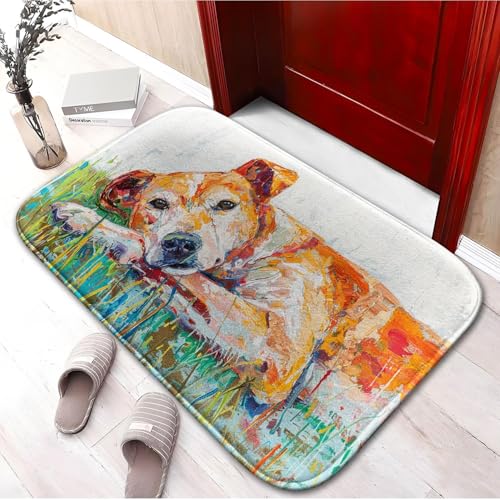 Tapis de Bain Mousse à Mémoire Antidérapant Lavable Machine
