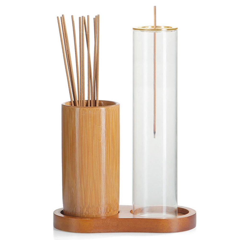 CTRLZS Upside Down Incense Burner Anti-Ash Flying Incense Holder Decor Yoga Meditation