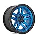 D790 17X9 5X5.0 BLUE BLK-LP -12MM Custom Wheel