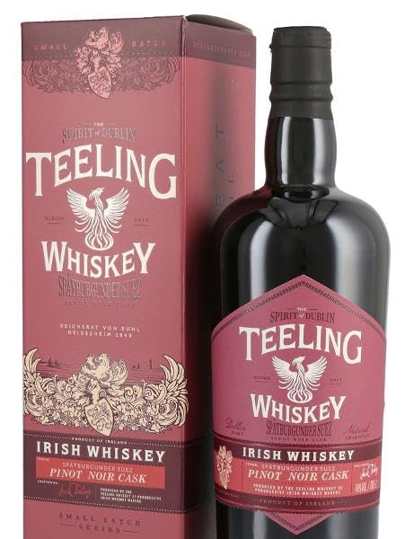 Teeling Irish Whiskey Pinot Noir Cask 0,7 Liter 46% Vol.
