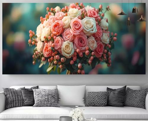 Pintura por Números Lona M-Y338: manualidades de mosaicos para combatir el estrés de adultos