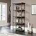 Sauder Canal Street 5-Shelf Bookcase, Northern Oak finish