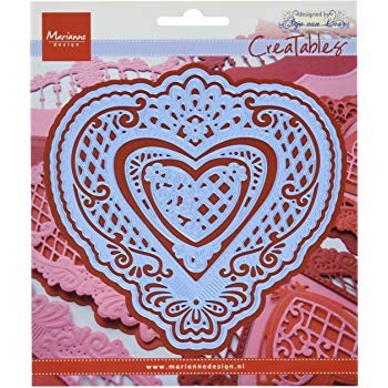 Paper Cutting Metal DIE - CREATABLES Marianne Design - Filigree Heart