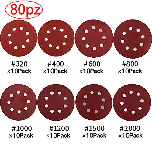 Dischi Abrasivi 125mm Carte Abrasive per