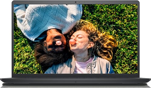 Dell Inspiron 3000 Series Laptop, 15.6' FHD Touchscreen, Intel Core i5-1155G7, 12GB DDR4 RAM, 512GB PCIe NVMe M.2 SSD, Webcam, SD Card Reader, Wi-Fi, Windows 11 Home, Black