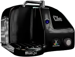 Purificador Água Super Alcalina Ionizada Natural Ph 9,5 c/Ozônio Blue Oxi - Top Life (127, Preto)