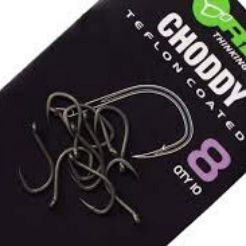 Korda Choddy Silt 8 Carp Hooks