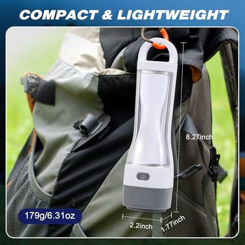 Lampe de poche de camping rechargeable pour panne de courant