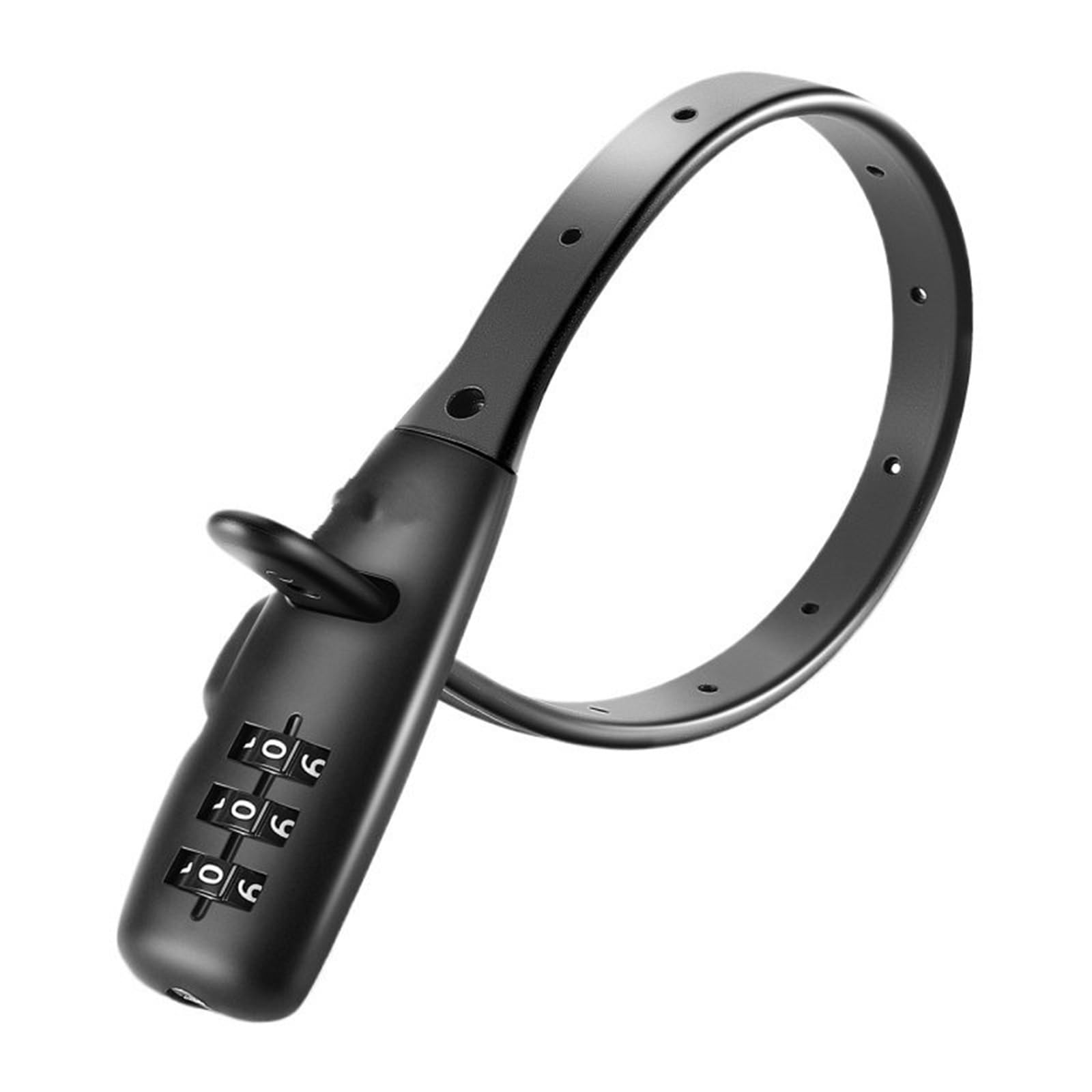 Chain Lock Bicycle Lock Portable Cable Zinc Alloy Motorcycle Helmet Password Safety Anti-Theft Adjustable Rope Motorcycle Handlebar Lock(31cm-Short-A)