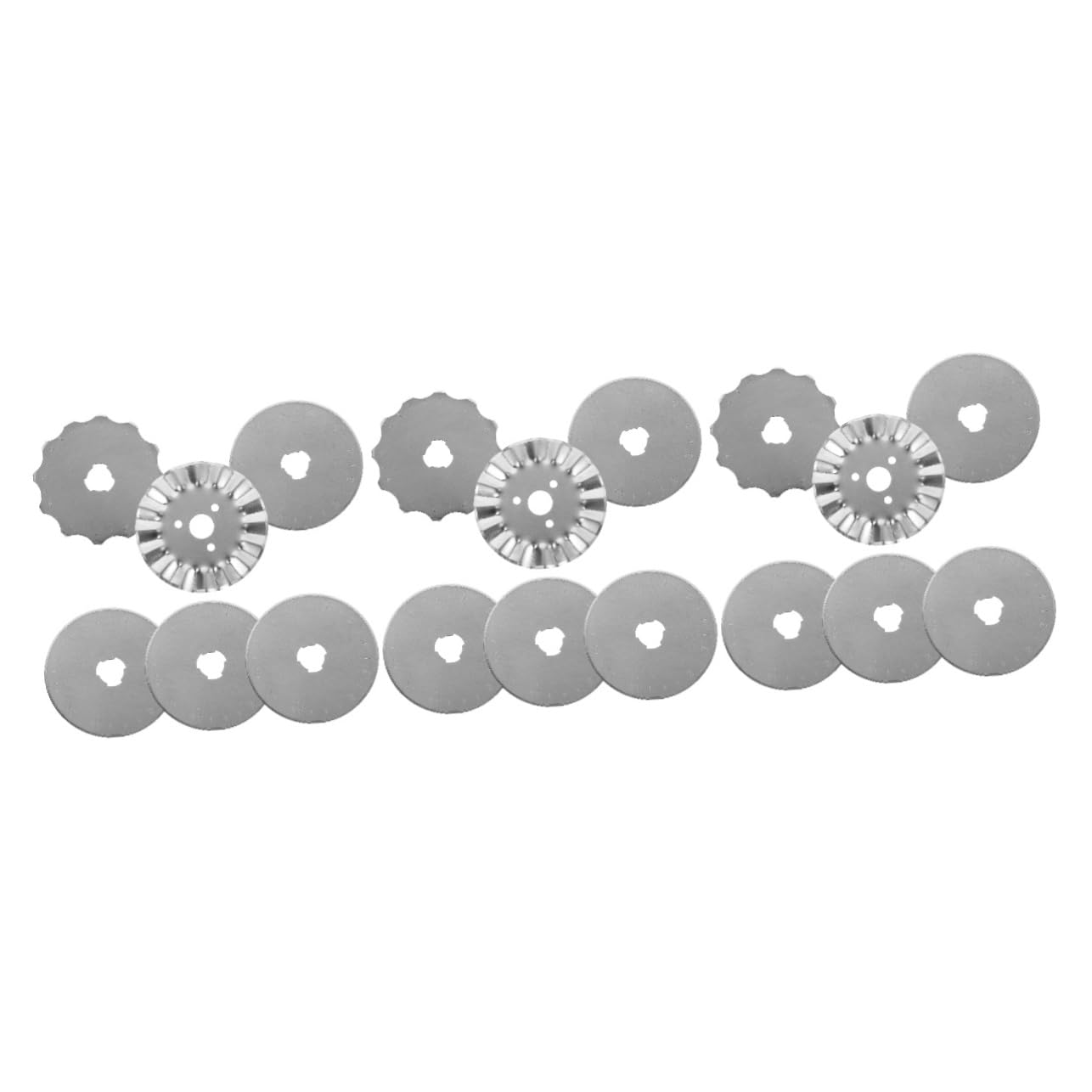 3sets Rollschneider Zubehör Präzision Für Stoff Papier Und Leder Schneiden 6 Stücke * 3